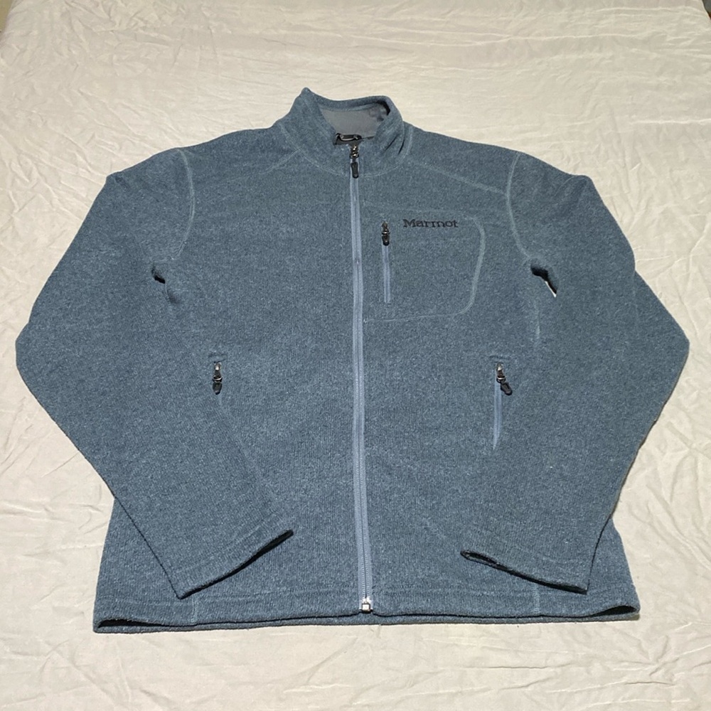 Marmot men’s zip up sweater size small